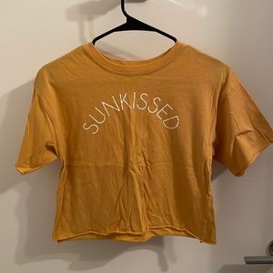 XS cropped tee shirt, never worn!